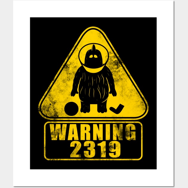 Warning 2319 Wall Art by Piercek25